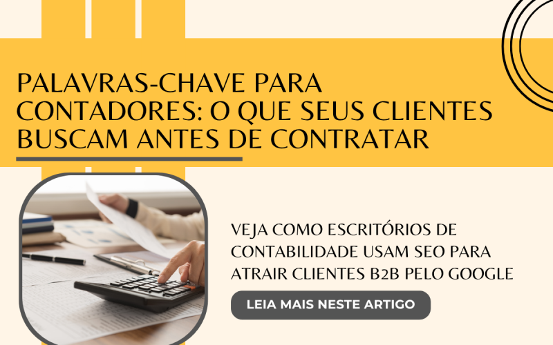 Palavras-chave para contadores: o que seus clientes buscam antes de contratar