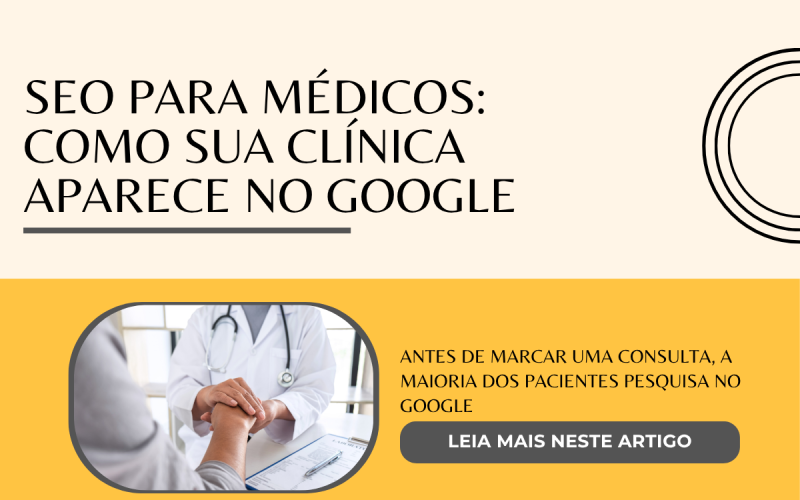 SEO para médicos como sua clínica aparece no Google